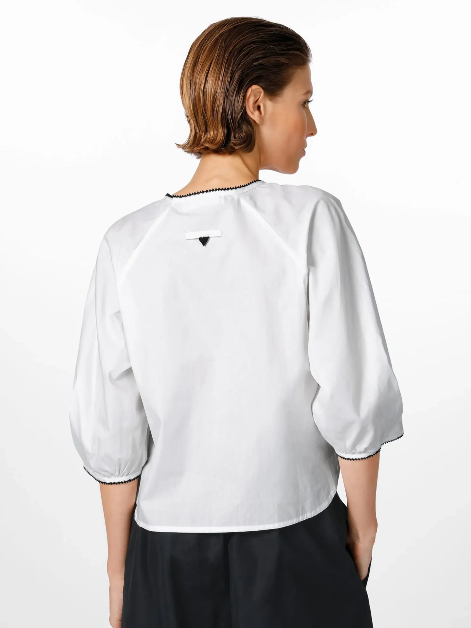 Shirts & Tops * Christiane Strobel Daen-Buenhirt Naturweiß