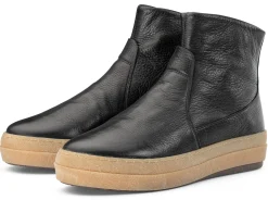 Stiefel * Werner Schuhe Damenboot Lodenfutter Schwarz