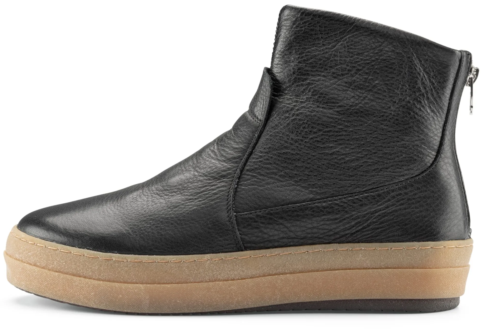 Stiefel * Werner Schuhe Damenboot Lodenfutter Schwarz