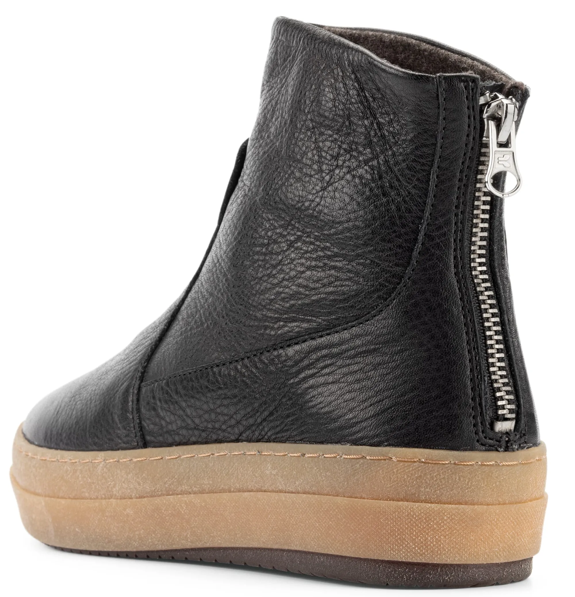 Stiefel * Werner Schuhe Damenboot Lodenfutter Schwarz