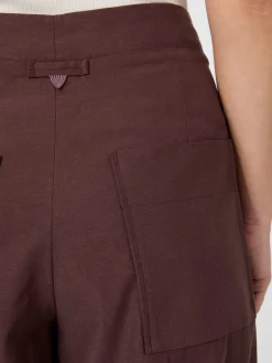 Hosen * Christiane Strobel Daen-Bundfatenhoe Weinrot