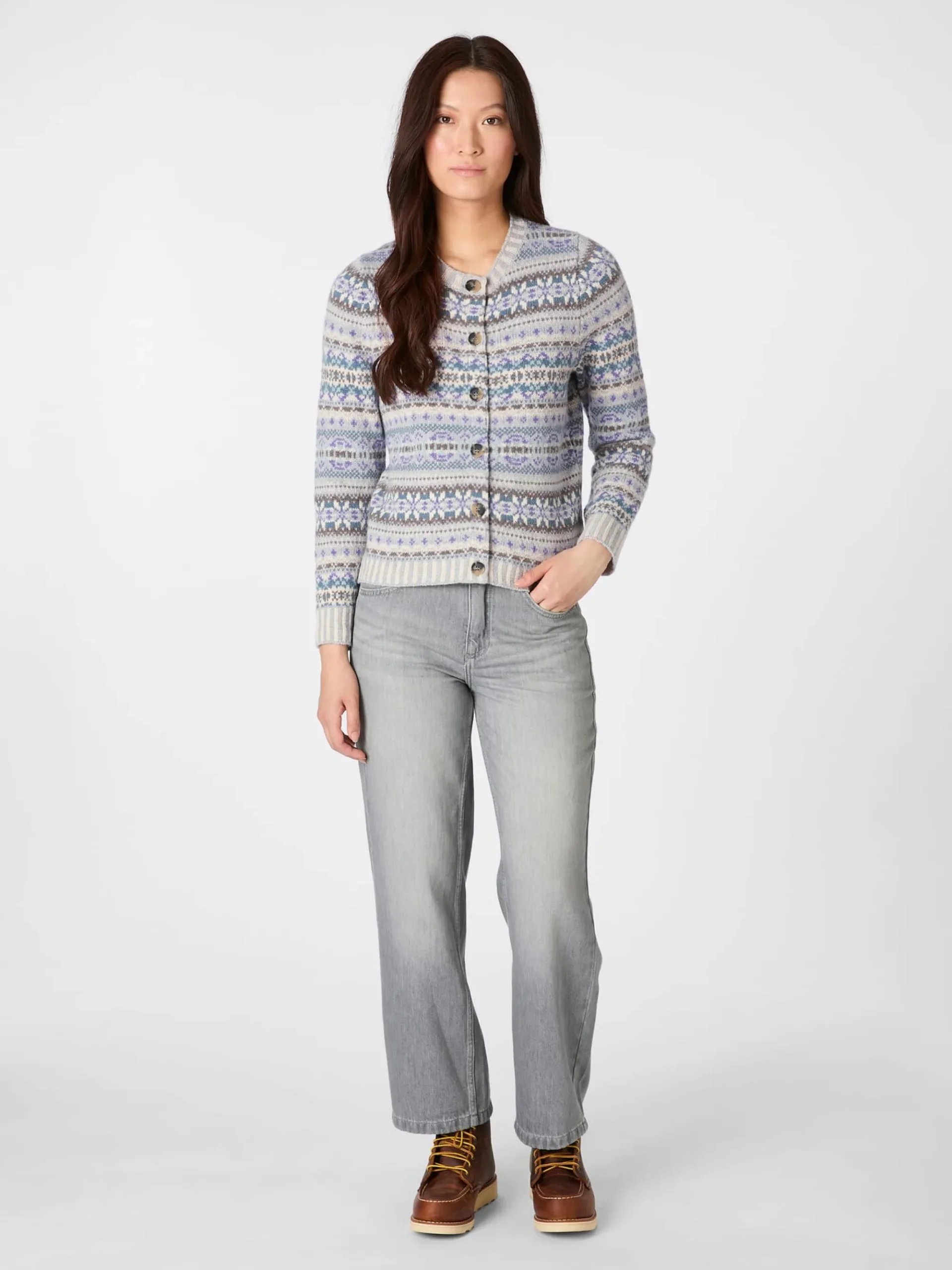 Strickjacken * Eribé Daen-Cardigan geutert