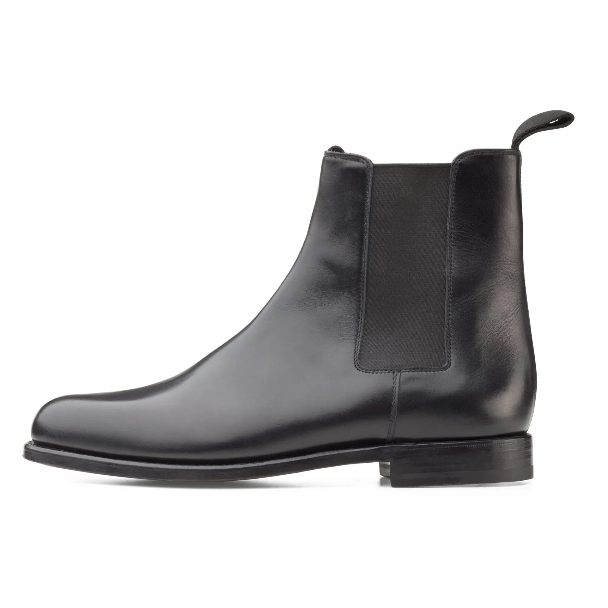 Stiefel|Klassische Damenschuhe * Mack James Damen-Chelsea-Boot Schwarz
