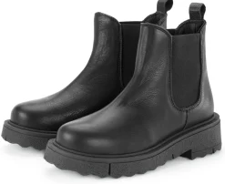 Stiefel|Klassische Damenschuhe * Grand Step Shoes Damen-Chelsea-Boot Schwarz