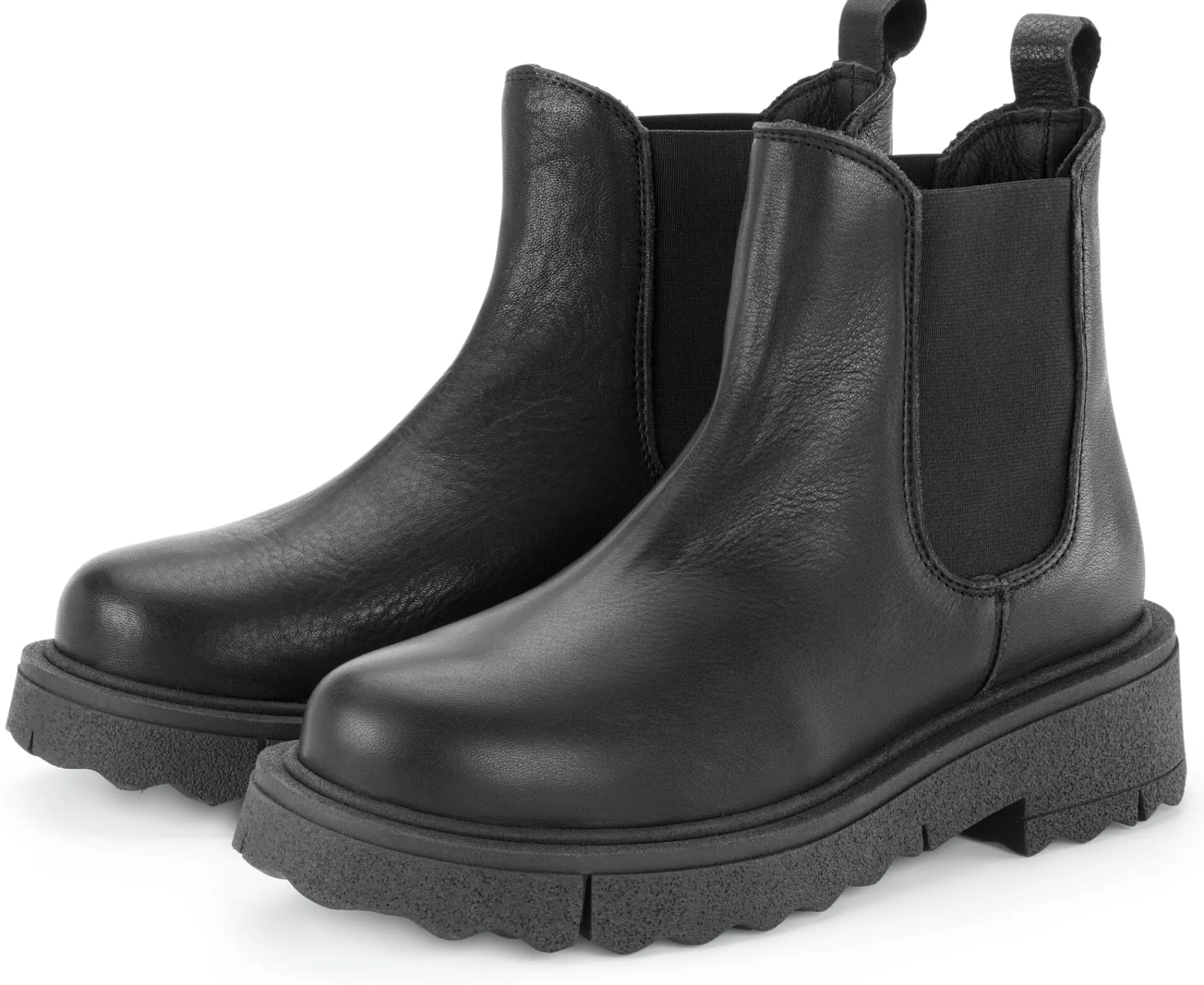 Stiefel|Klassische Damenschuhe * Grand Step Shoes Damen-Chelsea-Boot Schwarz