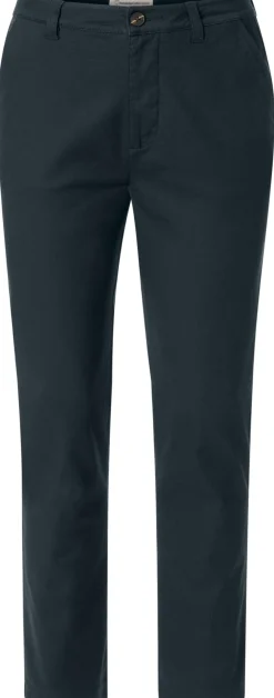 Hosen * Knowledge Cotton Apparel Damen-Chino Dunkelblau