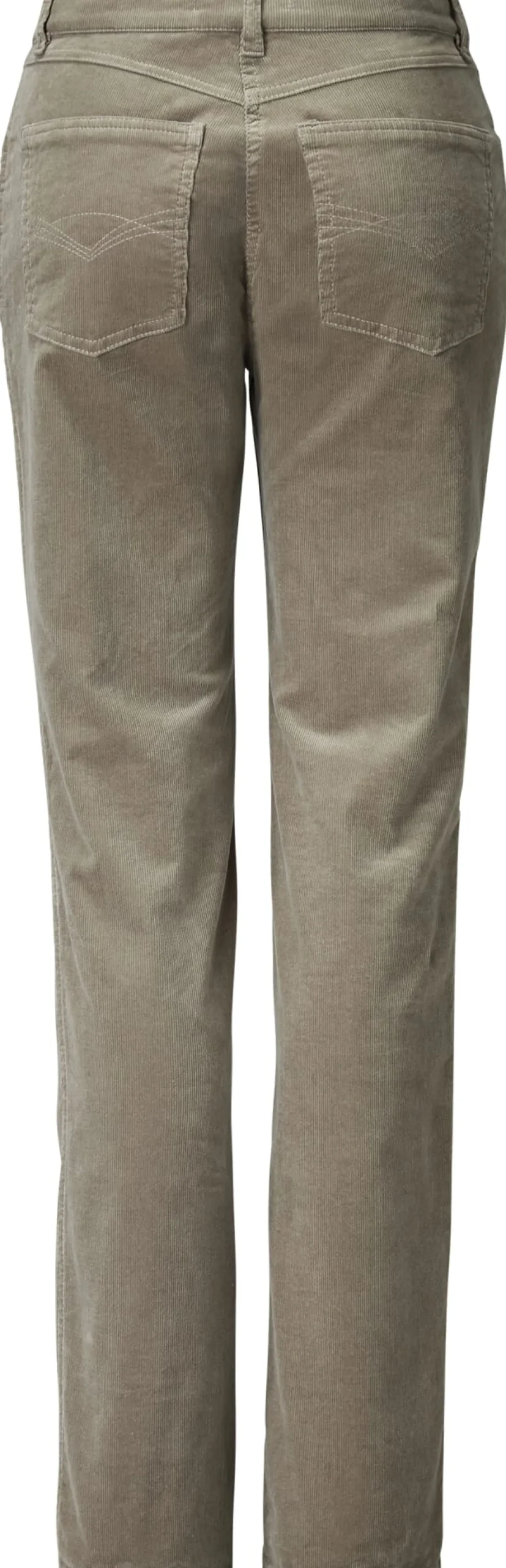 Hosen * Manufactum Damen-Cordhose schmales Bein Mittelgrau