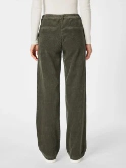 Hosen * Manufactum Damen-Cordhose weites Bein Oliv