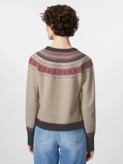 Pullover * Eribé Daen-Cropped-Pullover Natur