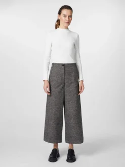 Hosen * LANIUS Damen-Culotte Graumelange