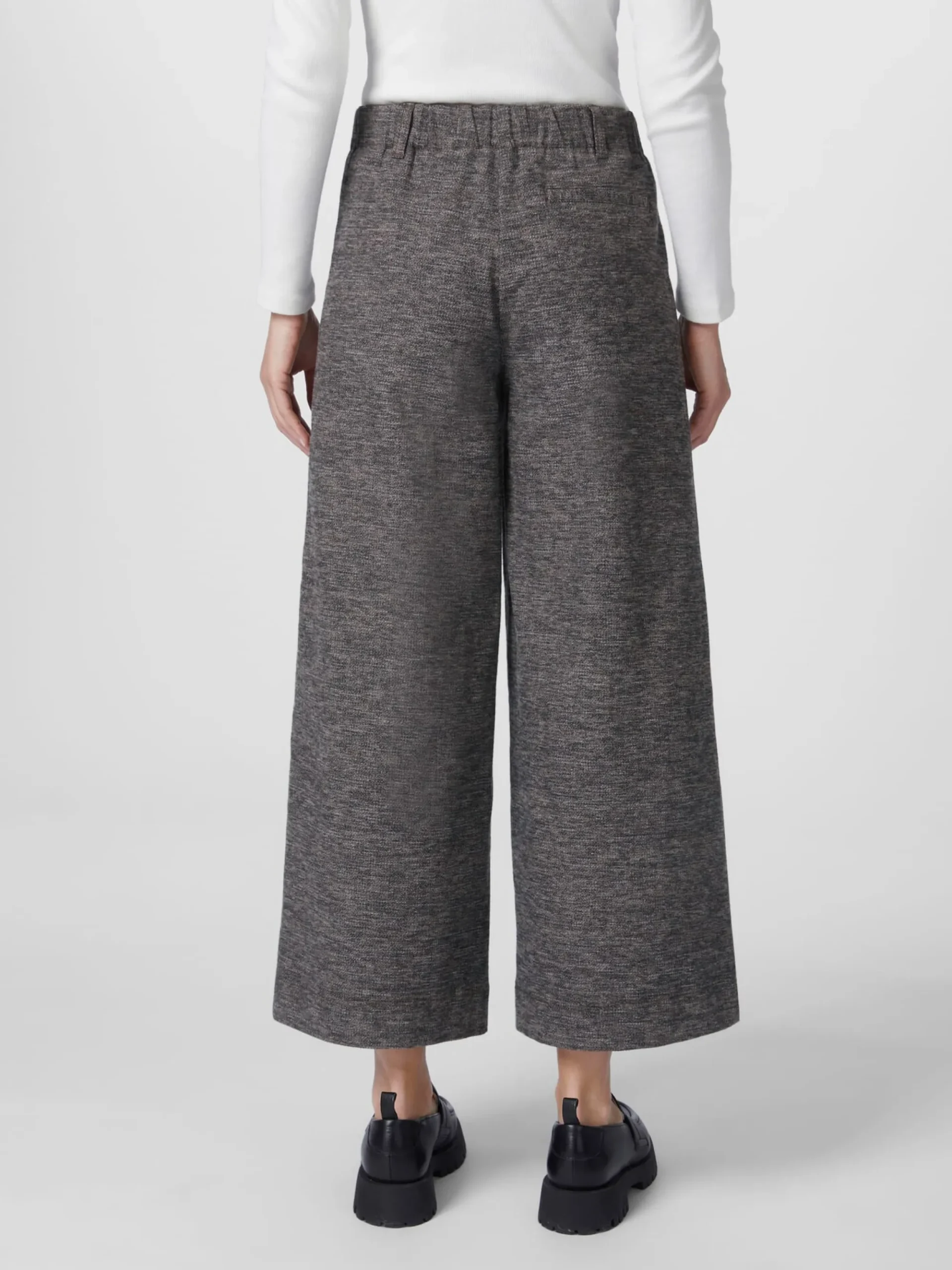 Hosen * LANIUS Damen-Culotte Graumelange