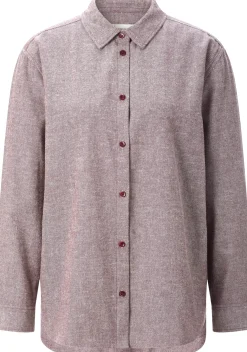 Blusen * Knowledge Cotton Apparel Daen-Fanebue eiert Weinrot