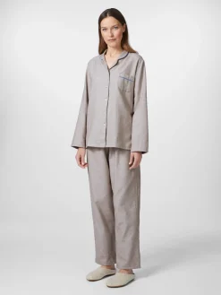 Wäsche * Novila Damen-Flanellpyjama