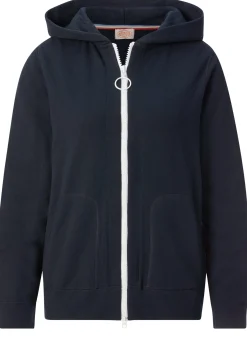 Strickjacken * Armor lux Daen-Frottee-Kapuzenjacke Blau