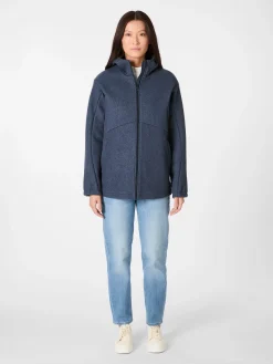 Jacken * Disana Damen-Funktionsjacke Schurwolle Navy