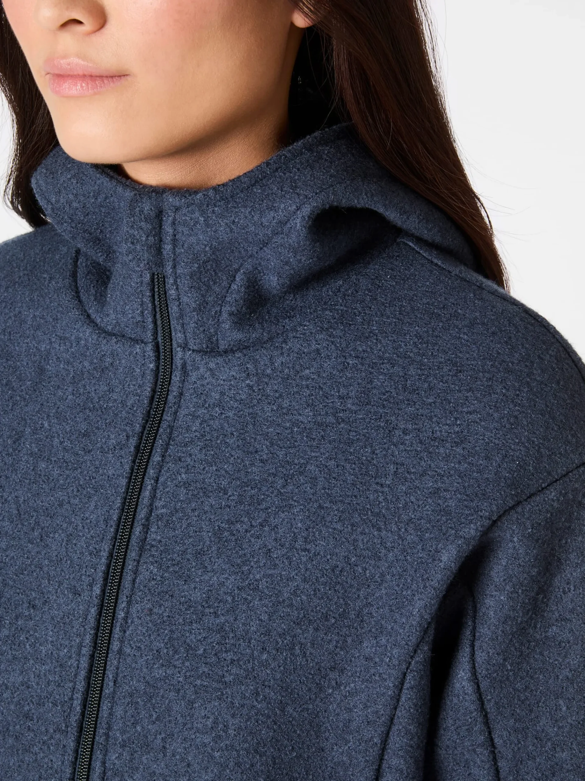 Jacken * Disana Damen-Funktionsjacke Schurwolle Navy