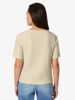 Shirts & Tops * Alma & Lovis Daen-Gitzerhirt Kurzar Natur