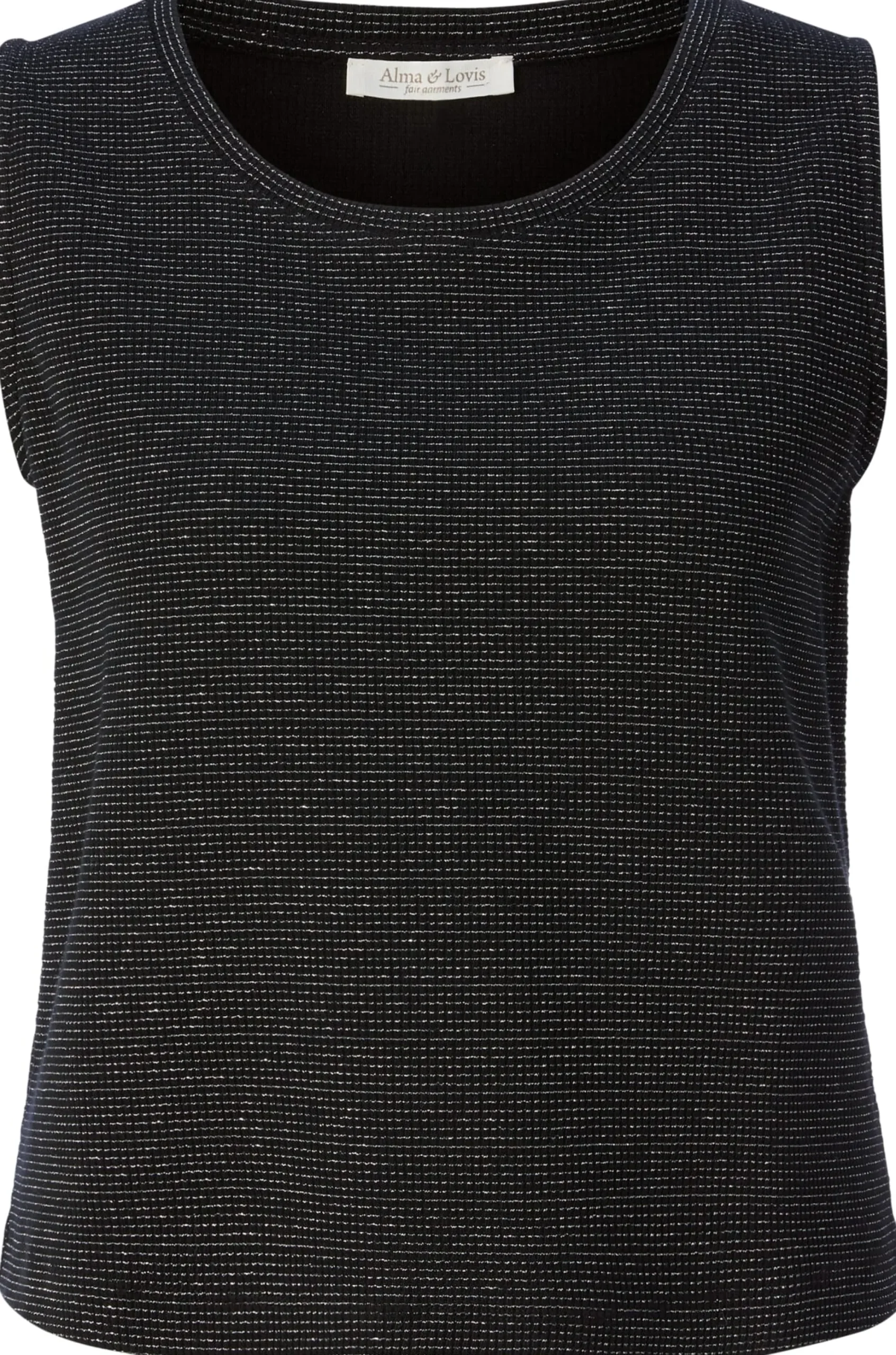 Shirts & Tops * Alma & Lovis Daen-Gitzertop Schwarz