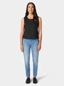 Shirts & Tops * Alma & Lovis Daen-Gitzertop Schwarz
