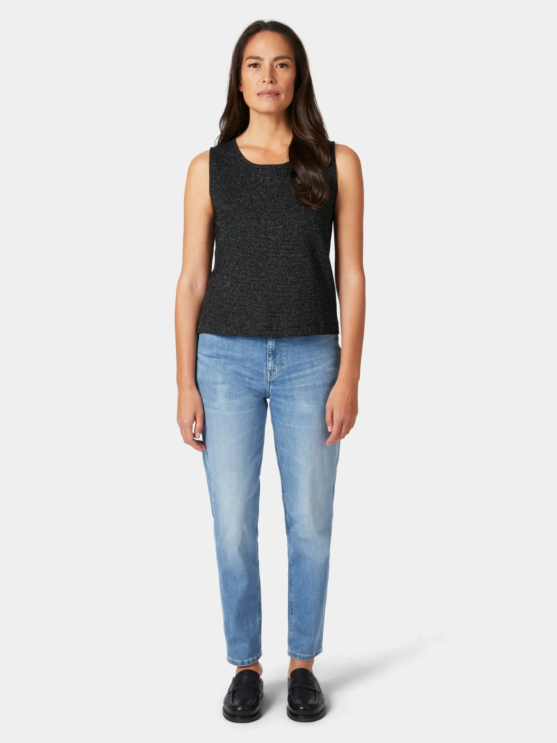 Shirts & Tops * Alma & Lovis Daen-Gitzertop Schwarz