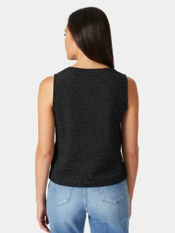 Shirts & Tops * Alma & Lovis Daen-Gitzertop Schwarz