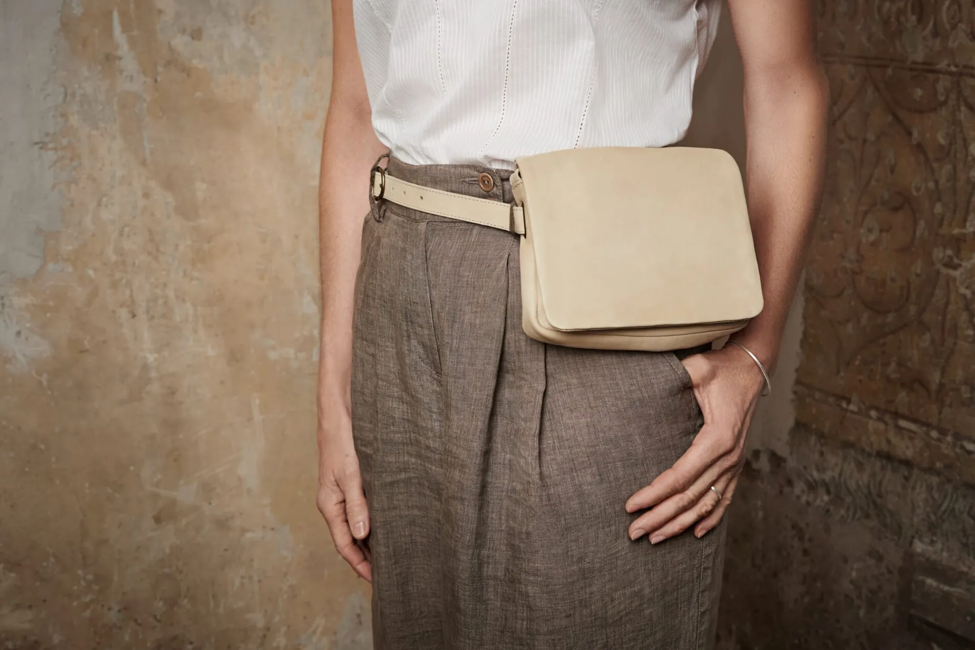 Umhänge- & Handtaschen * Werner Schuhe Damen-Gürtel-Handtasche Nappa