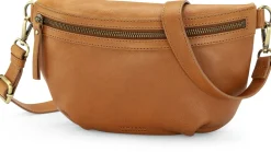 Umhänge- & Handtaschen * O My Bag Damen-Gürteltasche Leder Cognac