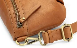 Umhänge- & Handtaschen * O My Bag Damen-Gürteltasche Leder Cognac