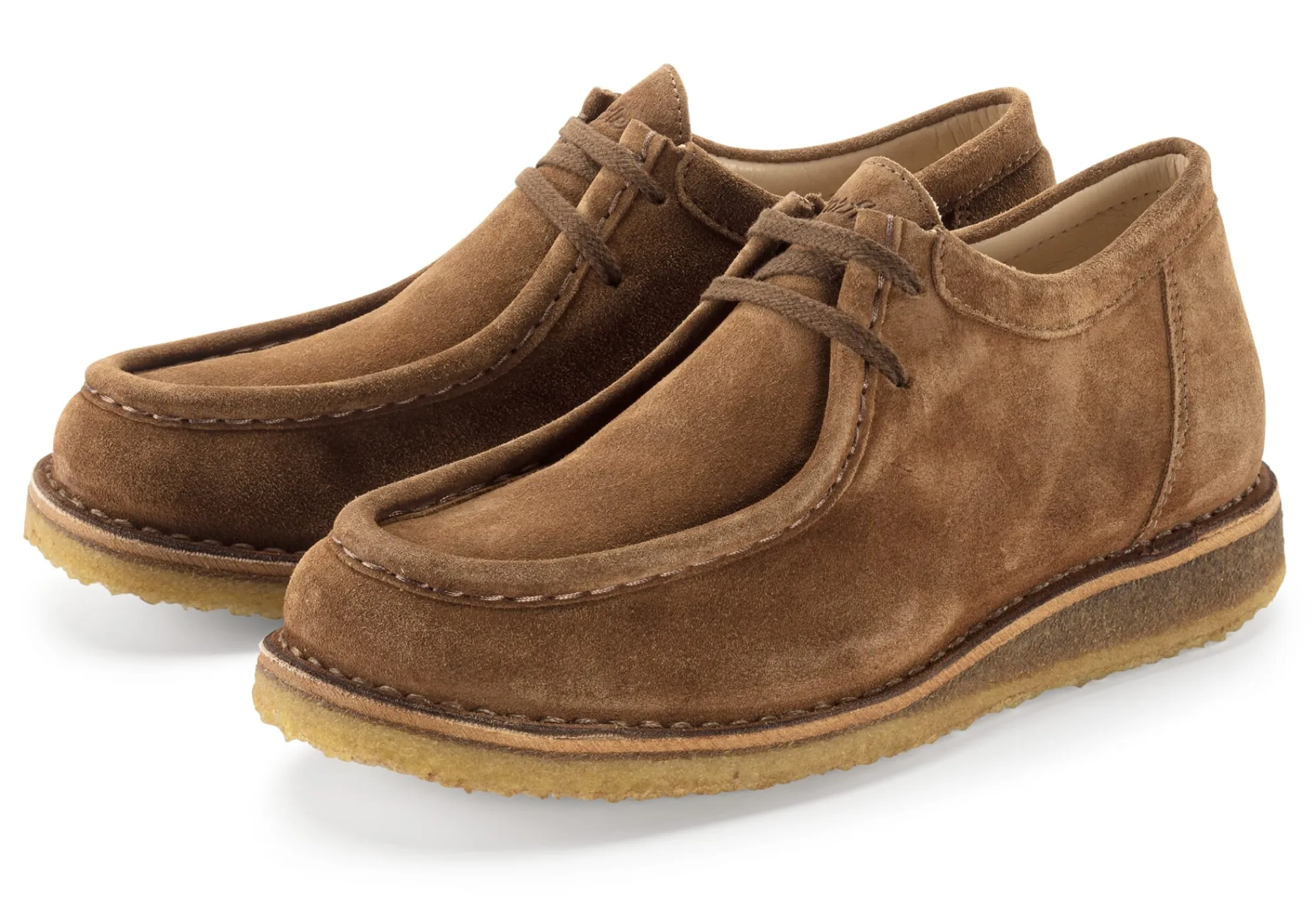 Klassische Damenschuhe * Astorflex Damen-Halbschuh Velours Braun