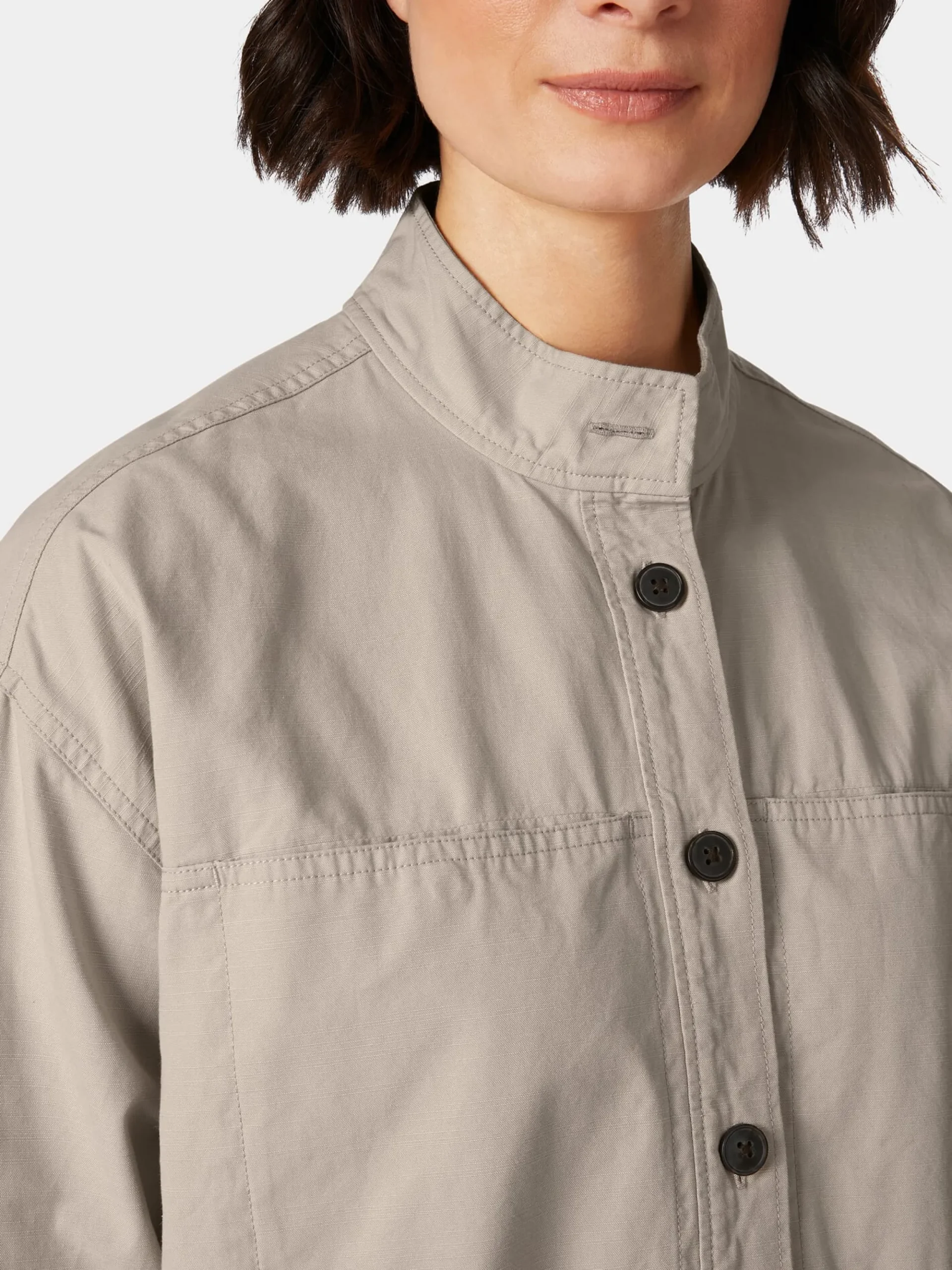 Jacken * Knowledge Cotton Apparel Daen-Hedjacke Natur