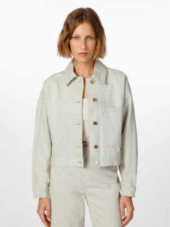 Jacken * Armedangels Damen-Hüftjacke Hellgrün