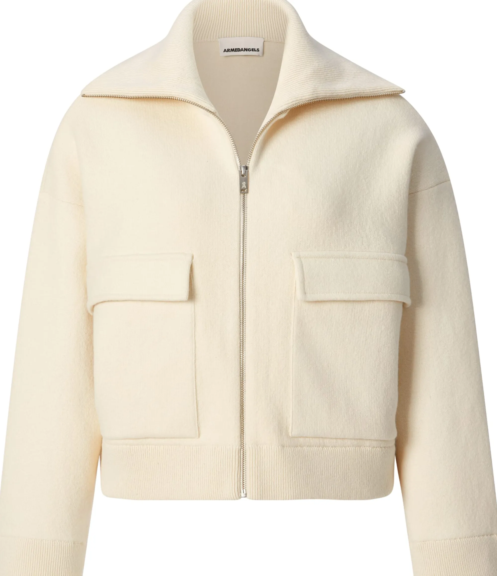 Jacken * Armedangels Damen-Hüftjacke Naturweiß