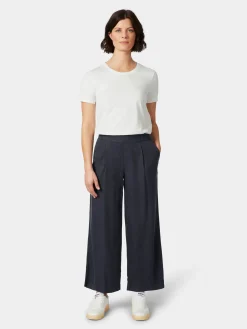 Hosen * Manufactum Damenhose Lyocell Dunkelblau