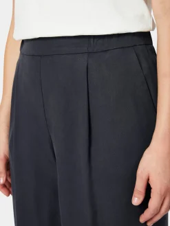 Hosen * Manufactum Damenhose Lyocell Dunkelblau