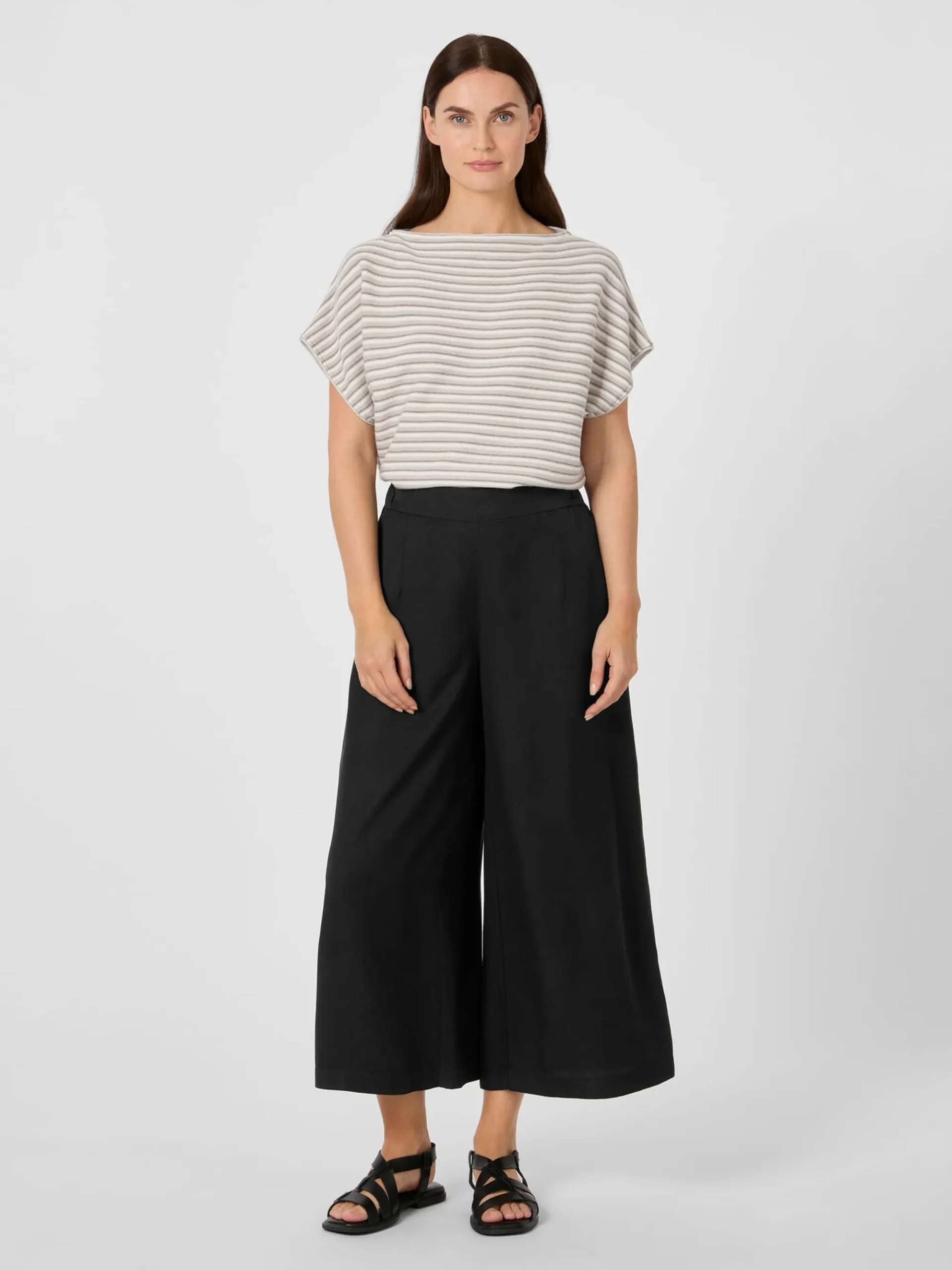 Hosen * Manufactum Damenhose Lyocell Schwarz