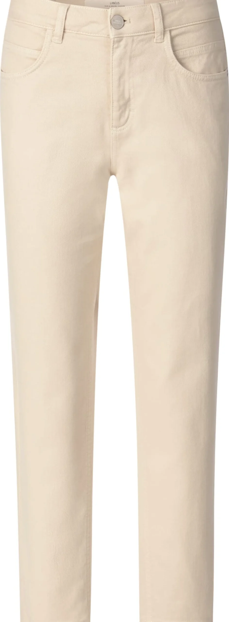 Hosen|Jeans * LANIUS Damenhose O-Shape Natur
