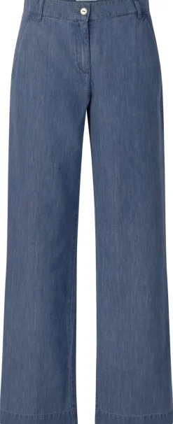 Hosen * Manufactum Damenhose weites Bein Mittelblau