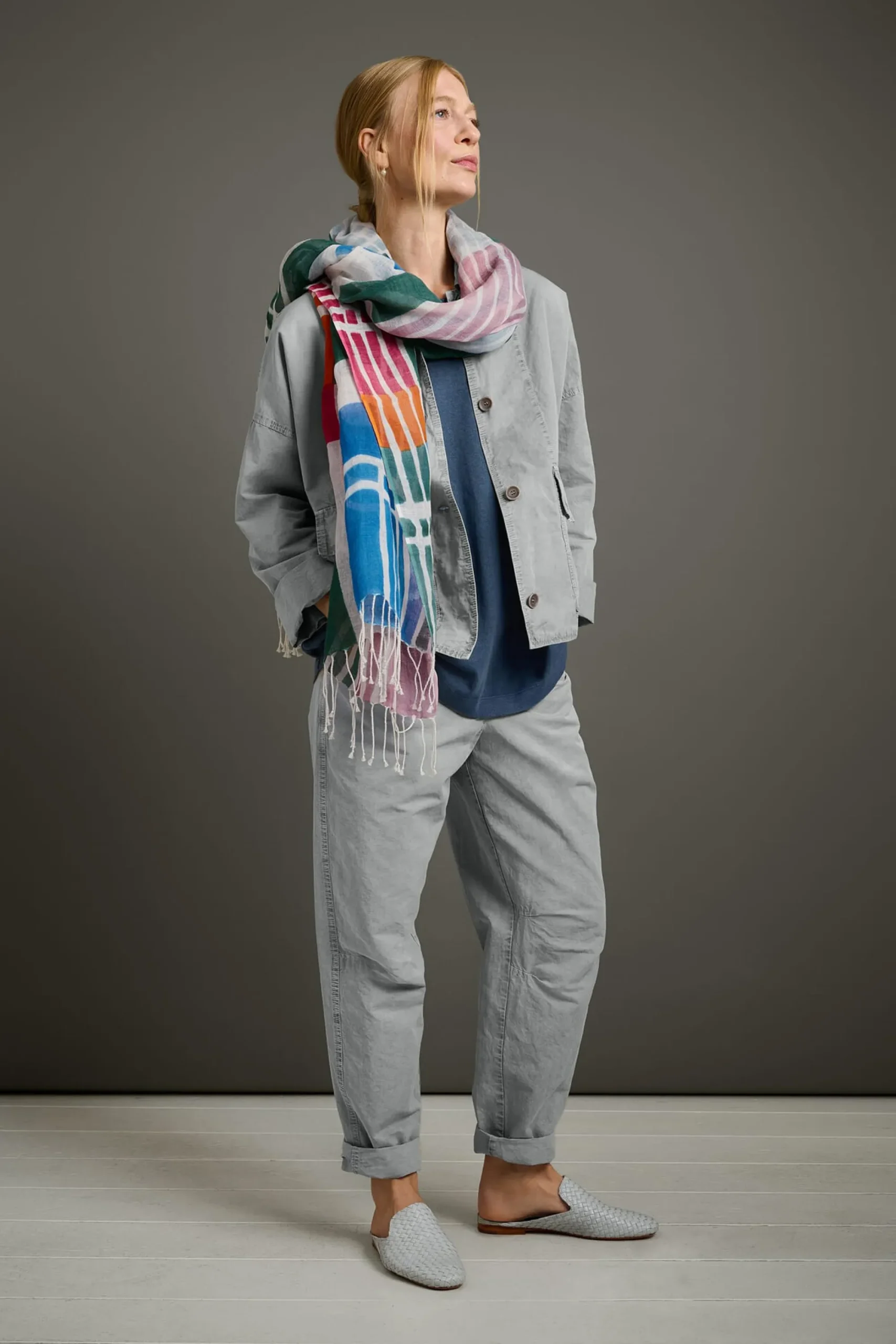 Jacken * Oska Damenjacke Grau