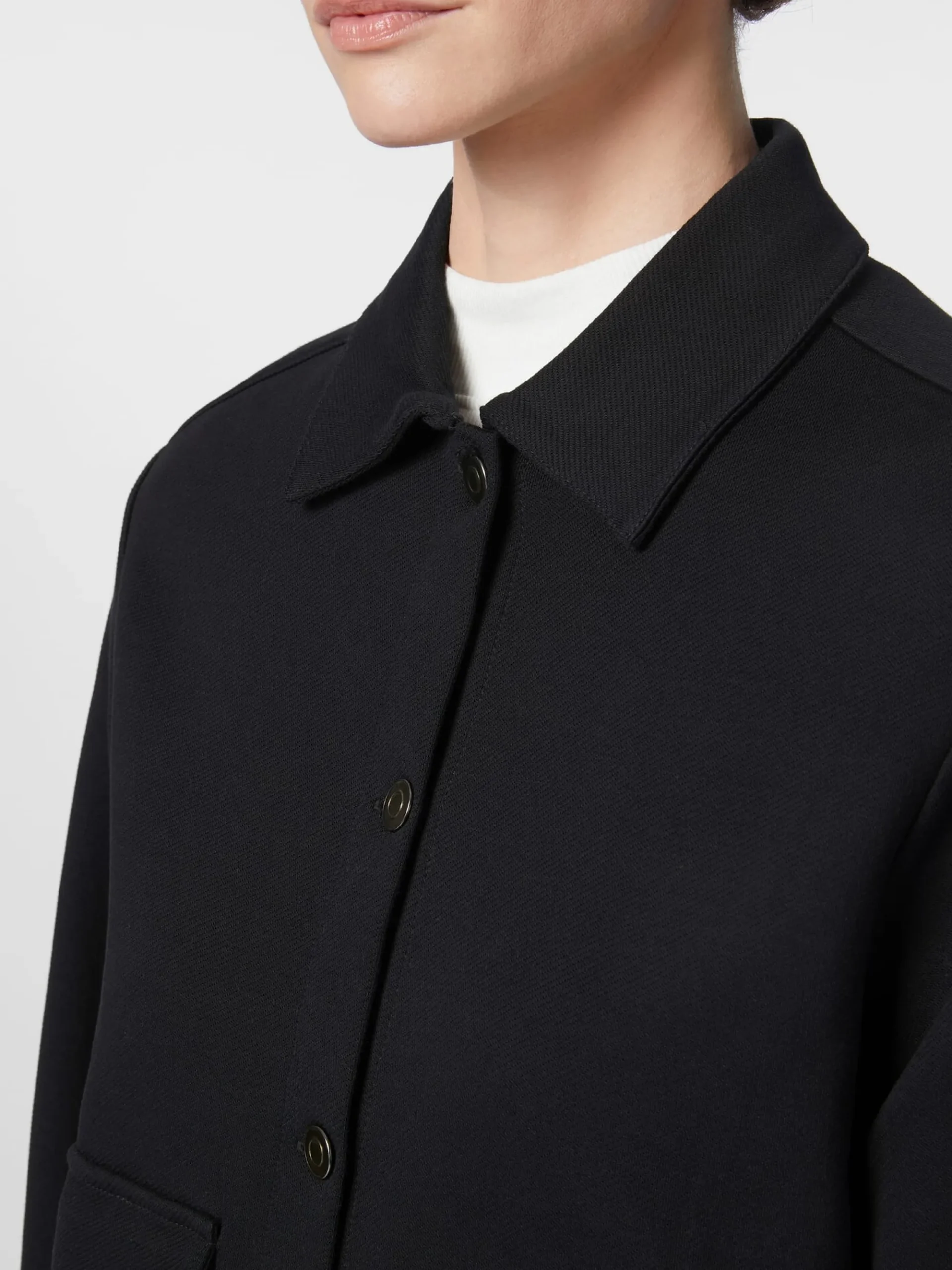Jacken * Alma & Lovis Daenjacke Heavy Jerey Schwarz
