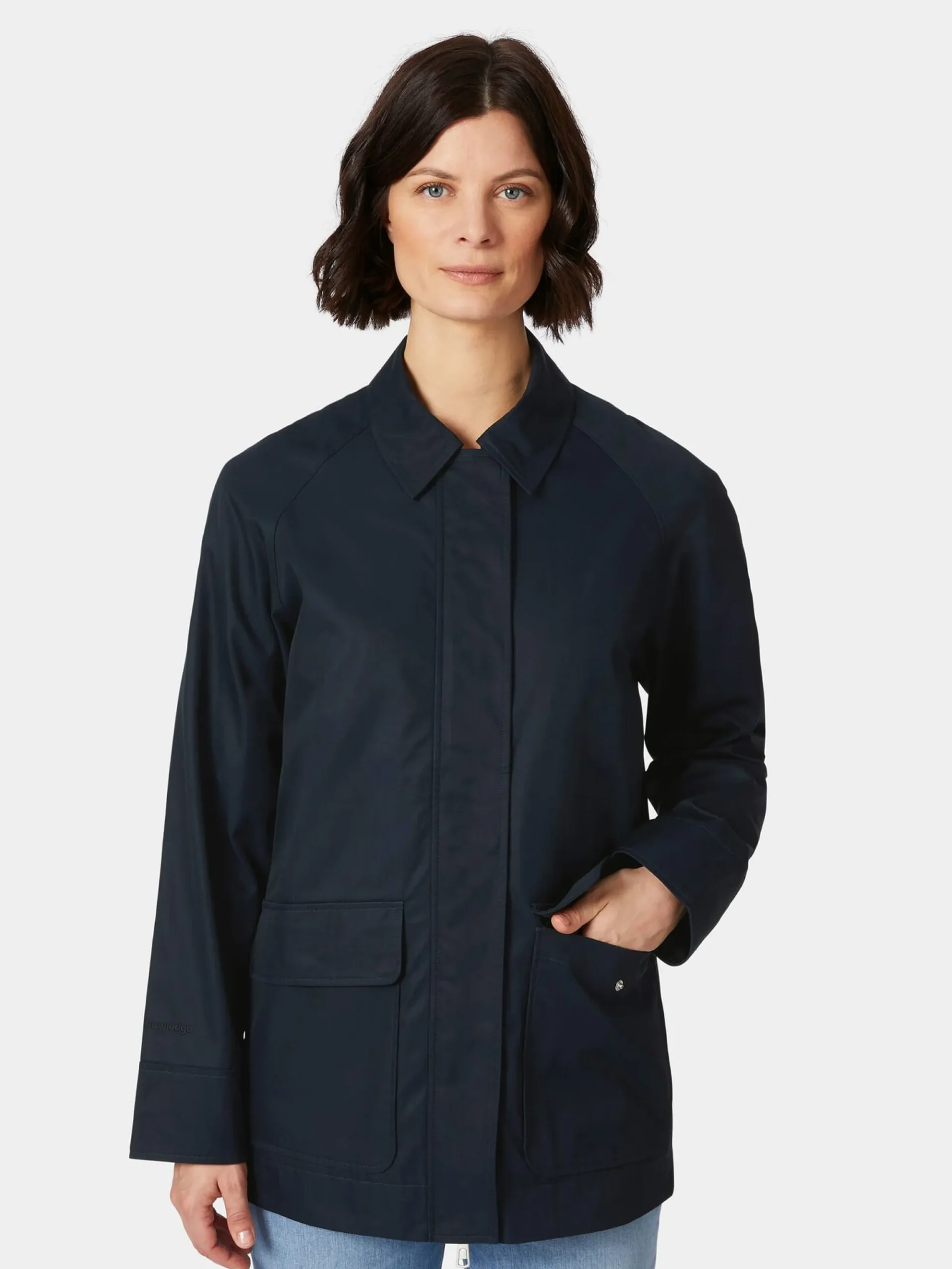 Jacken * Knowledge Cotton Apparel Daenjacke Outdoor Dunkelblau