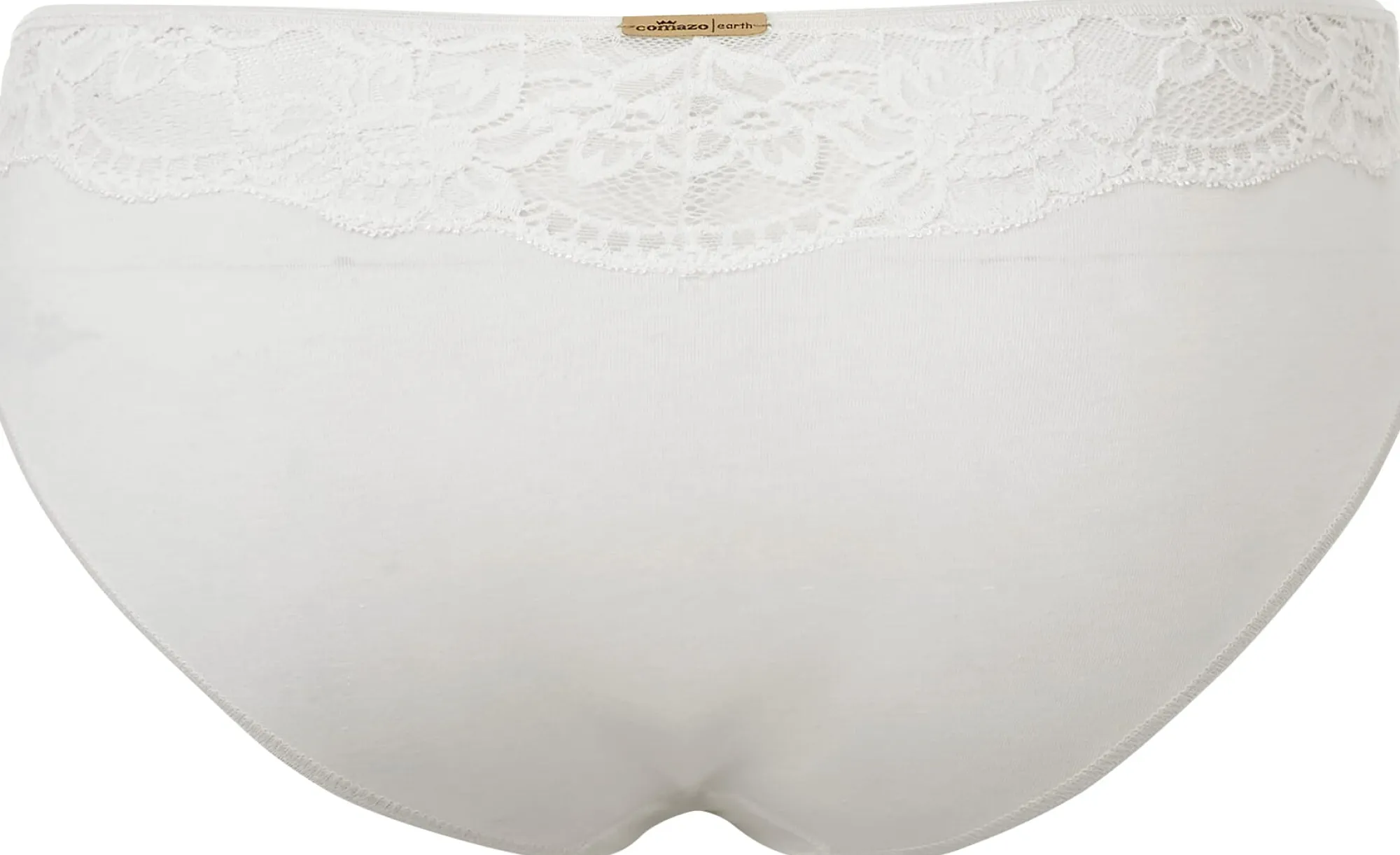 Wäsche * Comazo Damen-Jazzpants mit Spitze Creme
