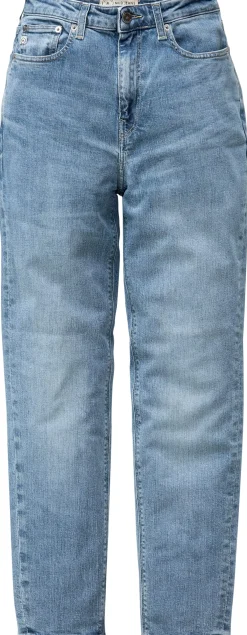 Hosen|Jeans * Mud Jeans Damenjeans Tapered Stretch Mittelblau