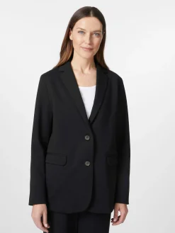 Blazer & Westen * LANIUS Damen-Jerseyblazer Schwarz