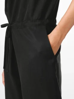 Hosen * LANIUS Damen-Jumpsuit Schwarz