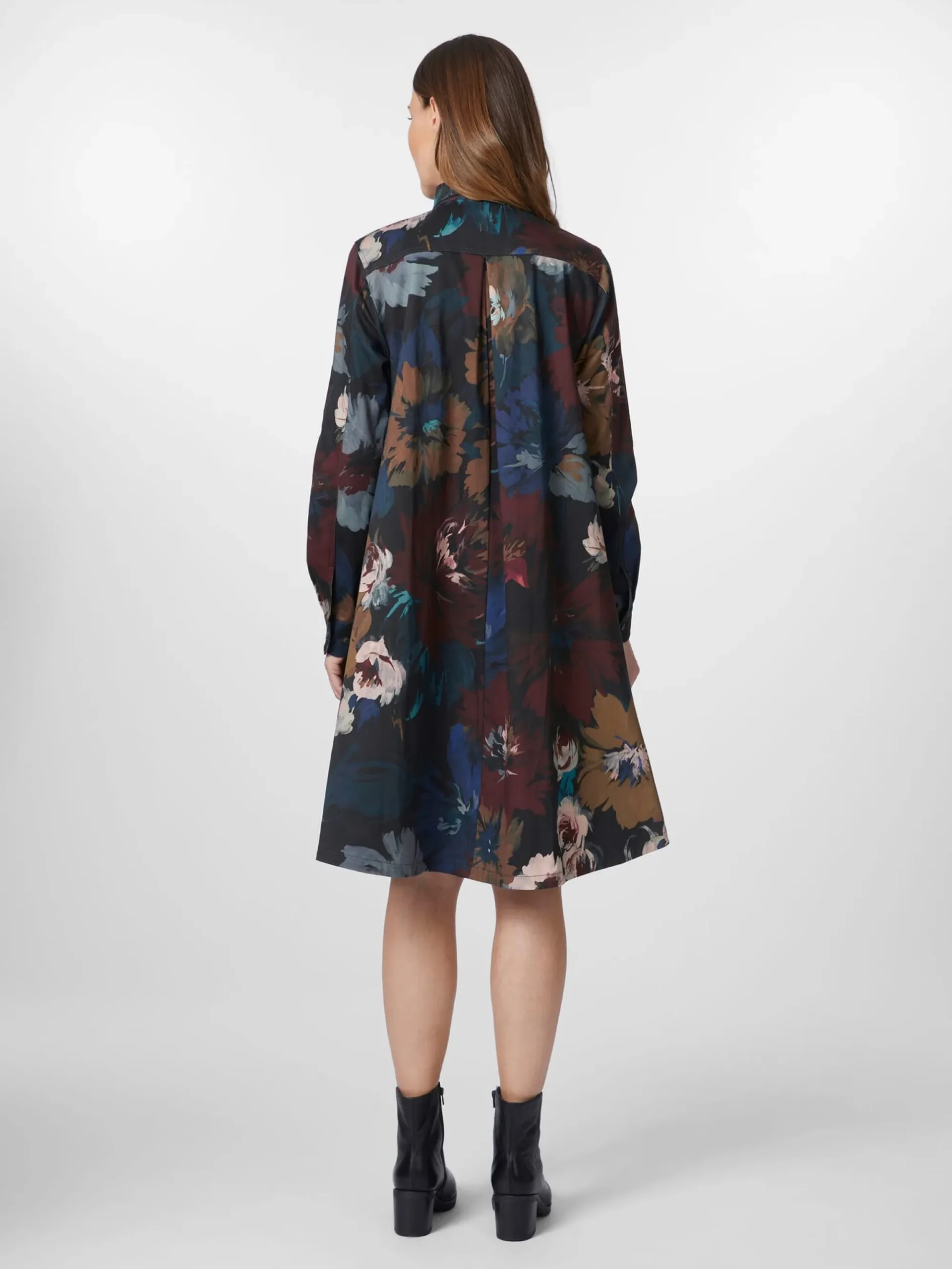 Kleider * Hannes Roether Damenkleid geknöpft Multicolor