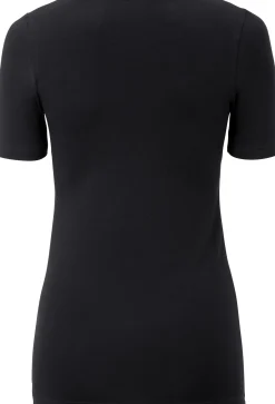Shirts & Tops * Comazo Damen-Kurzarmshirt Schwarz
