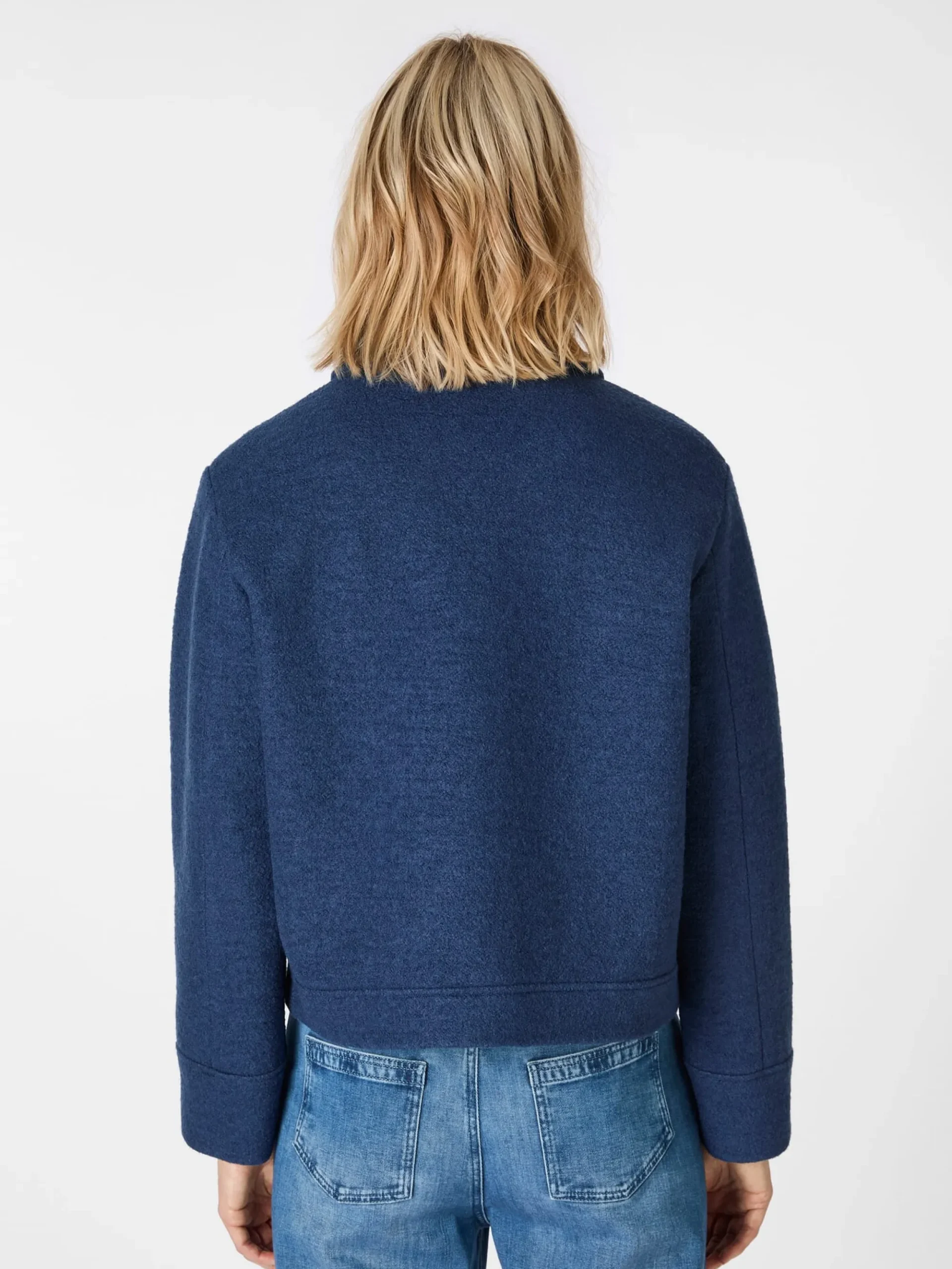 Jacken * LANIUS Damen-Kurzjacke Mittelblau