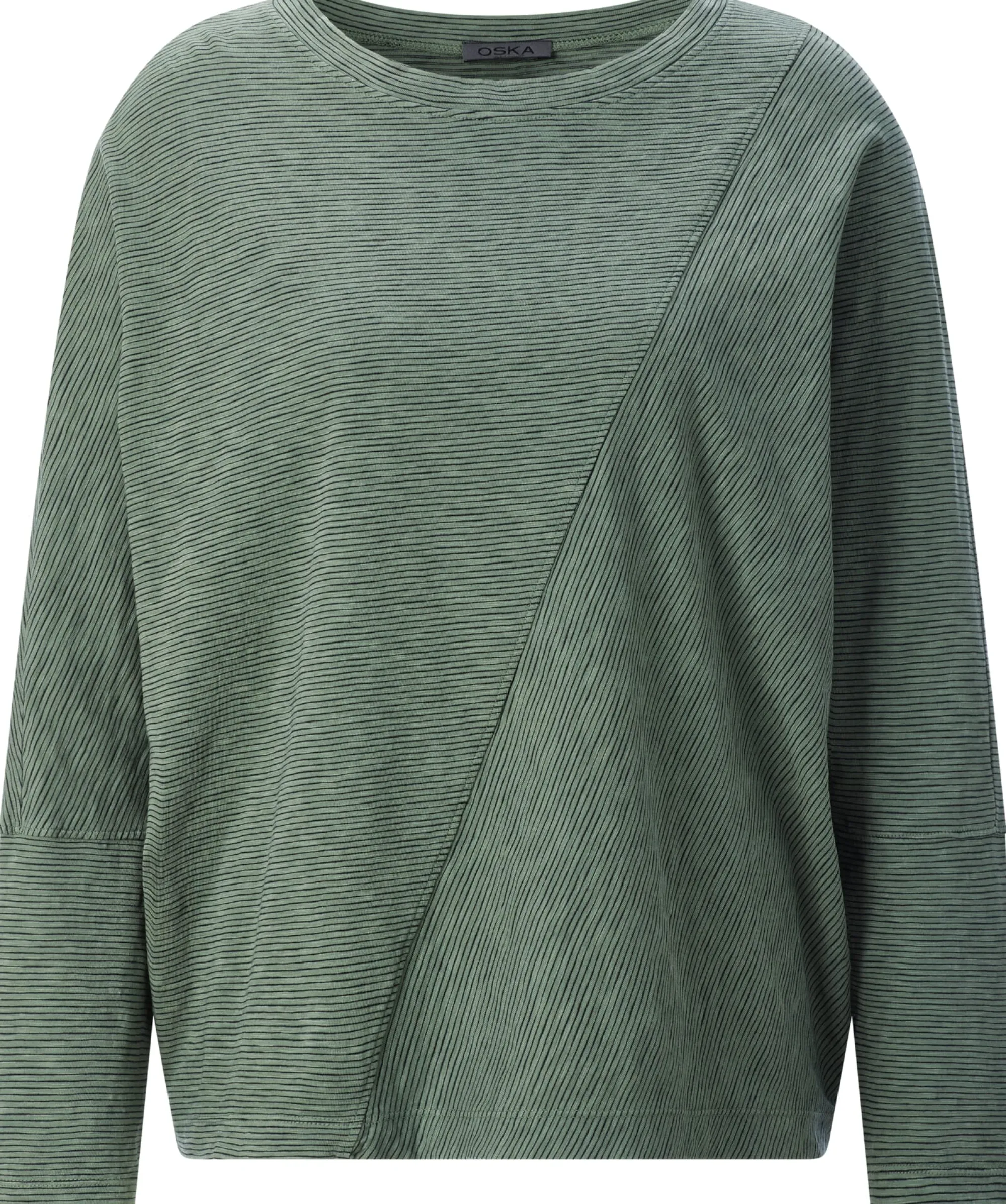 Shirts & Tops * Oska Damen-Langarmshirt Oliv