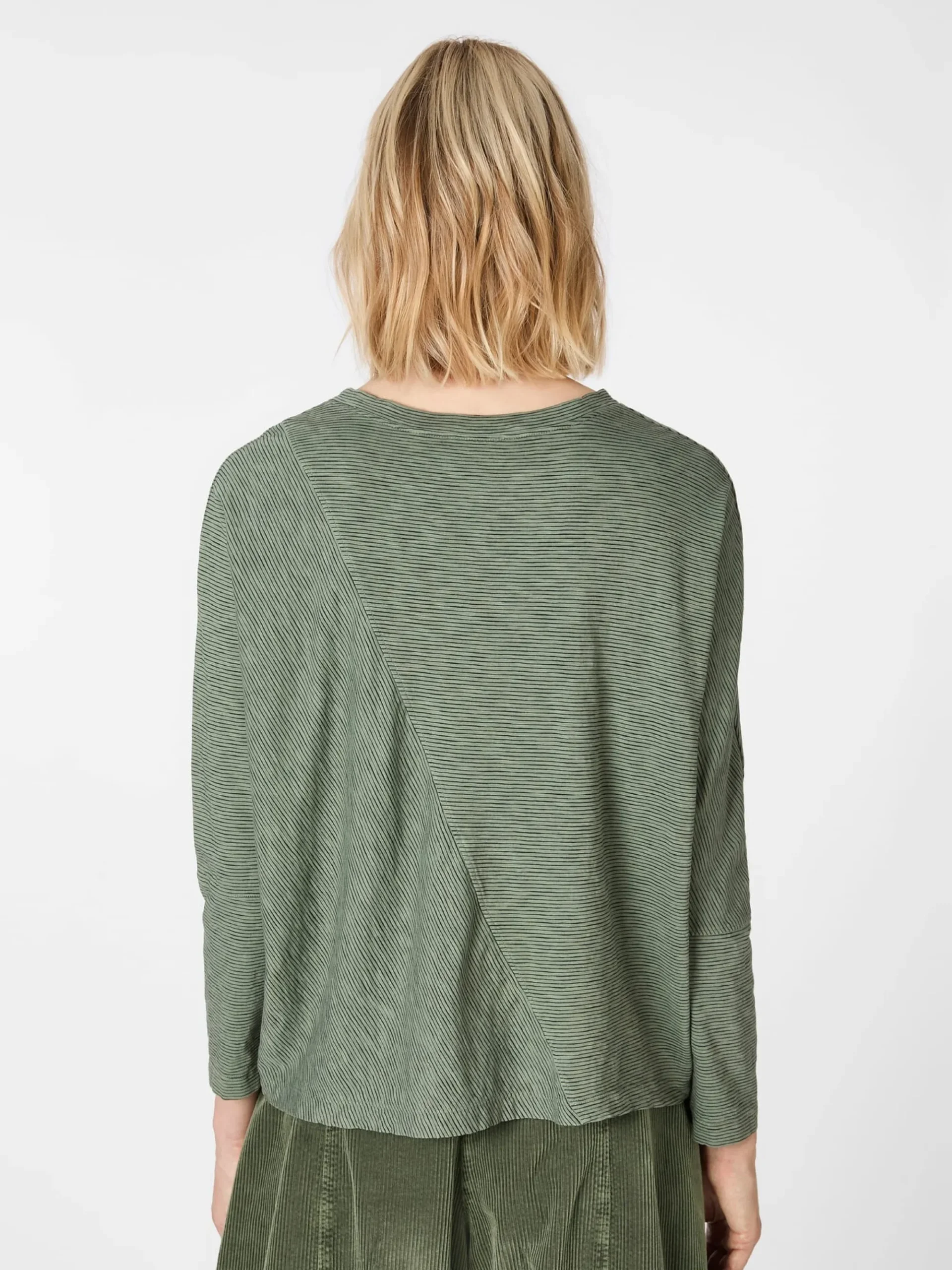 Shirts & Tops * Oska Damen-Langarmshirt Oliv