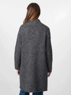 Strickjacken * Les Racines du Ciel Daen-Langtrickjacke Anthrazit